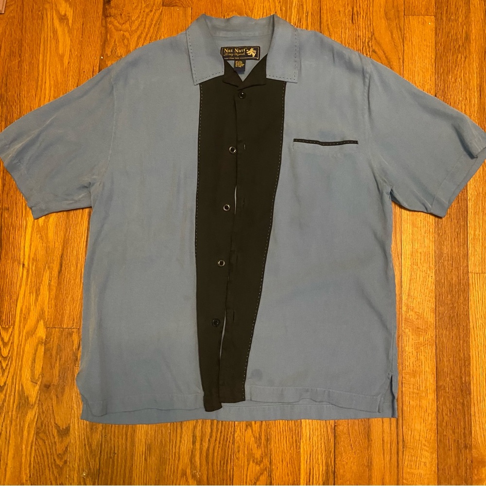 Nat Nast Men's Button Down Tee